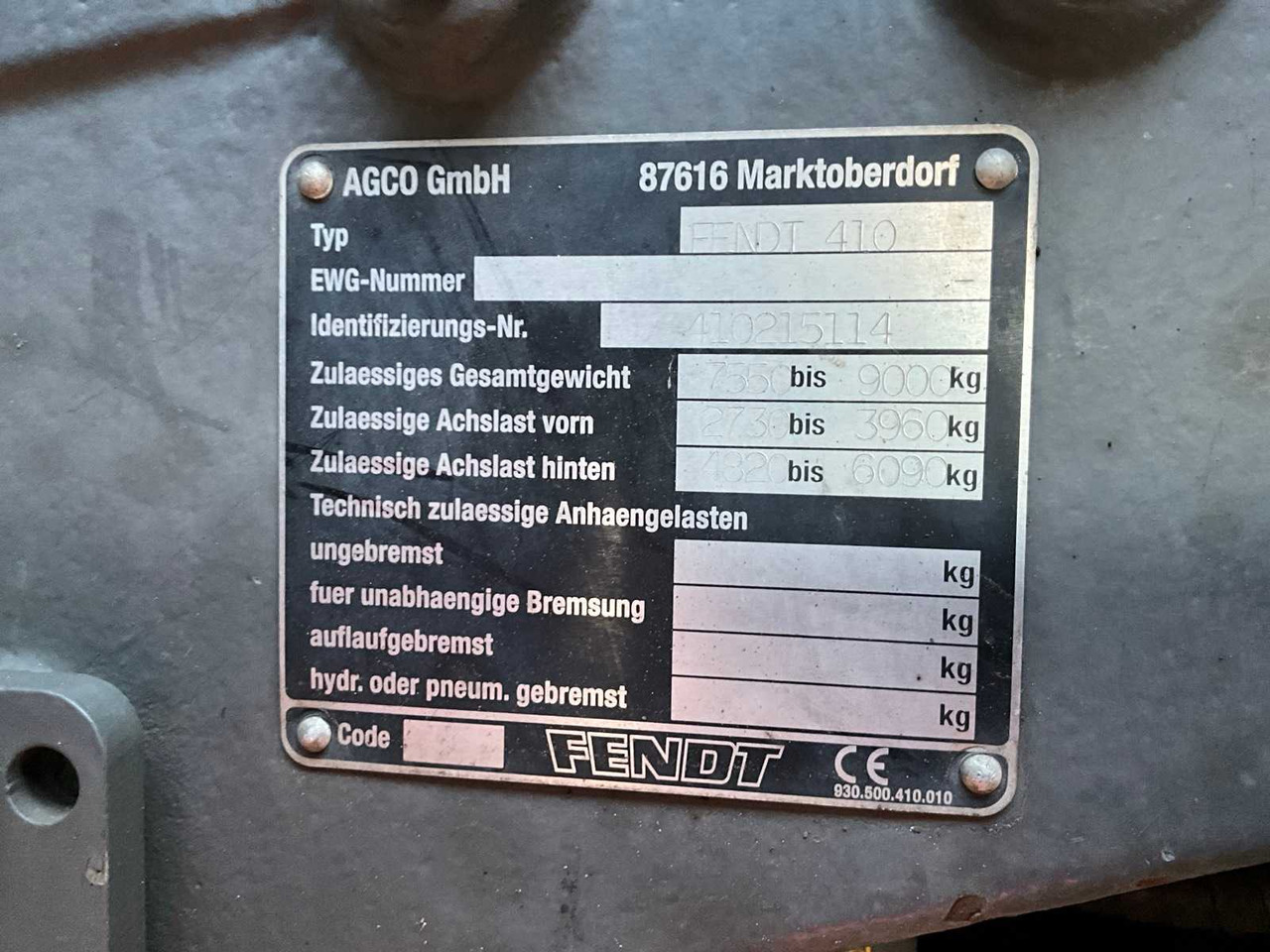 Traktor FENDT ALL-WHEEL DRIVE AGRICULTURAL TRACTOR (C): das Bild 24 Traktor FENDT ALL-WHEEL DRIVE AGRICULTURAL TRACTOR (C): das Bild 24