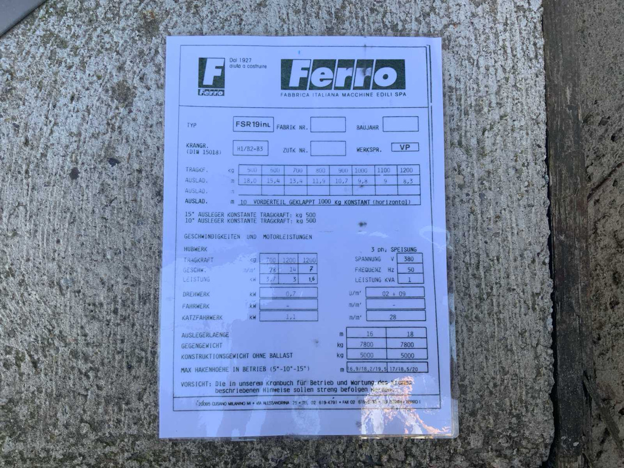 Mobilkran Ferro Superrapid FSR19inl: das Bild 30