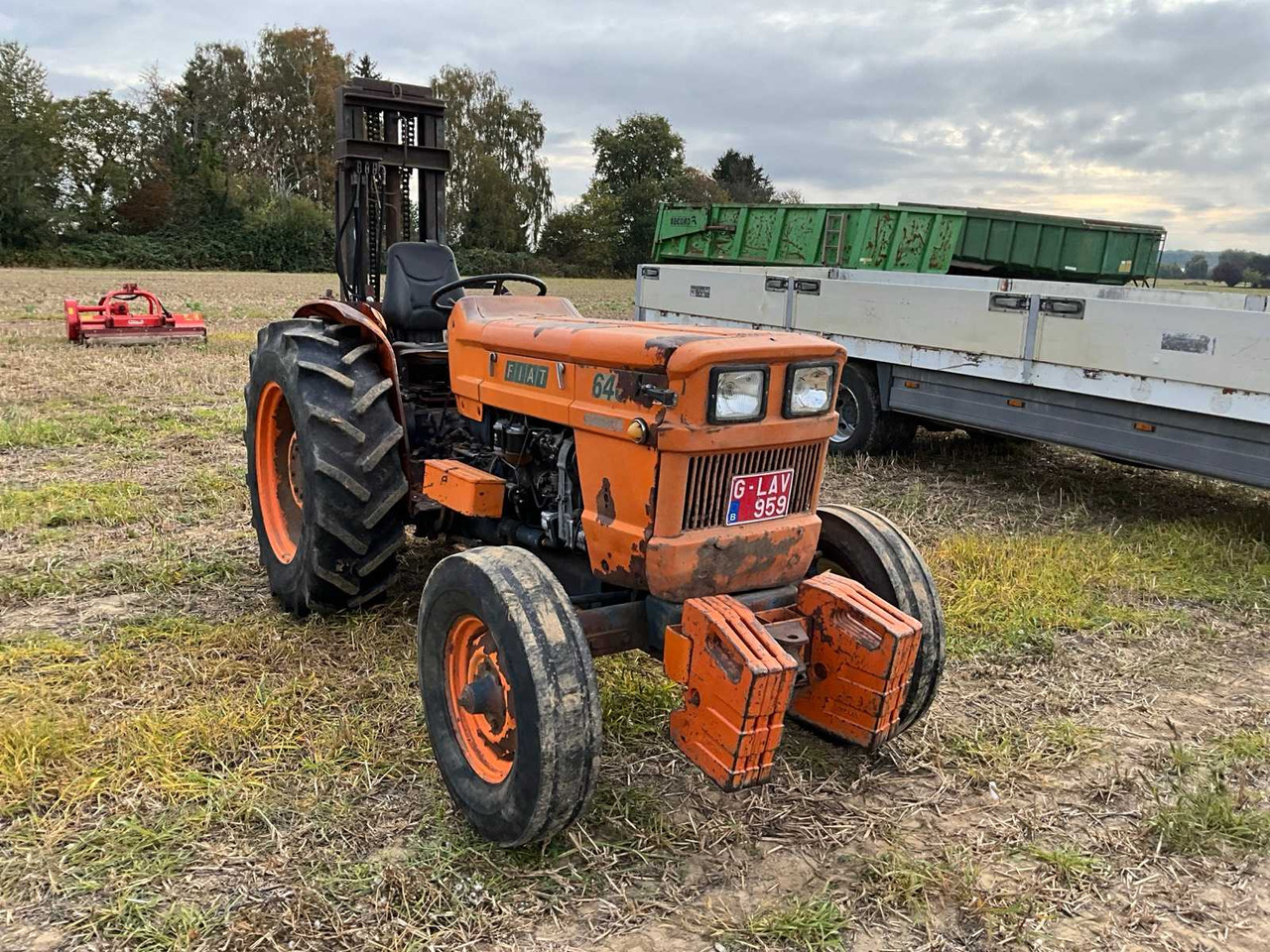 Fiat 640F/8 - Traktor: das Bild 2 Fiat 640F/8 - Traktor: das Bild 2