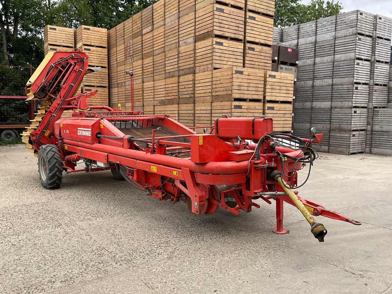 Grimme DL 1700 - Kartoffelroder: das Bild 3 Grimme DL 1700 - Kartoffelroder: das Bild 3