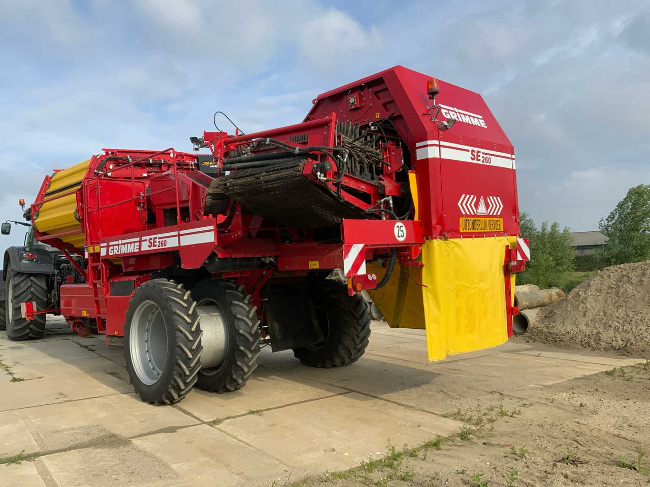 Grimme SE250 - Kartoffelroder: das Bild 5 Grimme SE250 - Kartoffelroder: das Bild 5