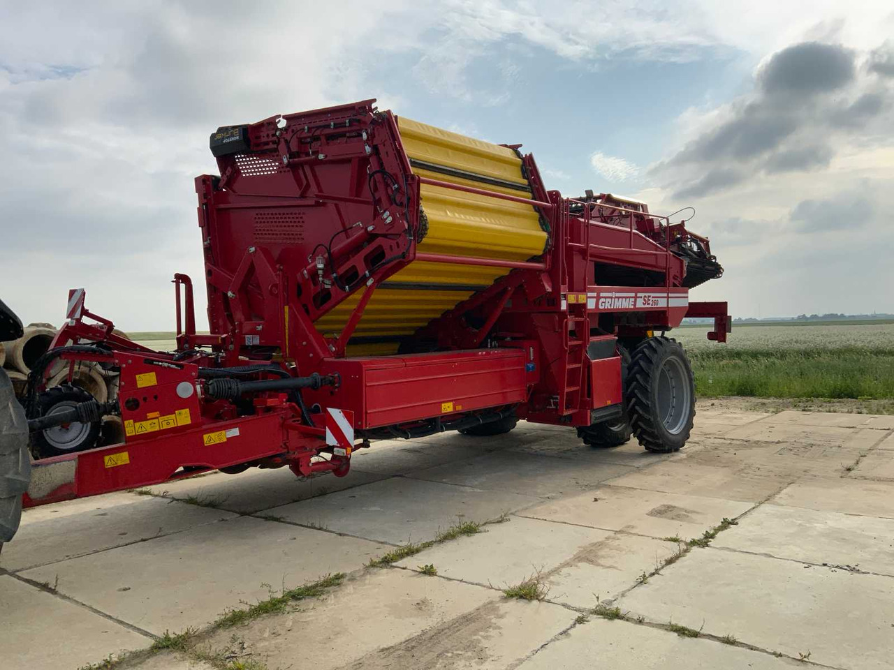 Grimme SE250 - Kartoffelroder: das Bild 2 Grimme SE250 - Kartoffelroder: das Bild 2