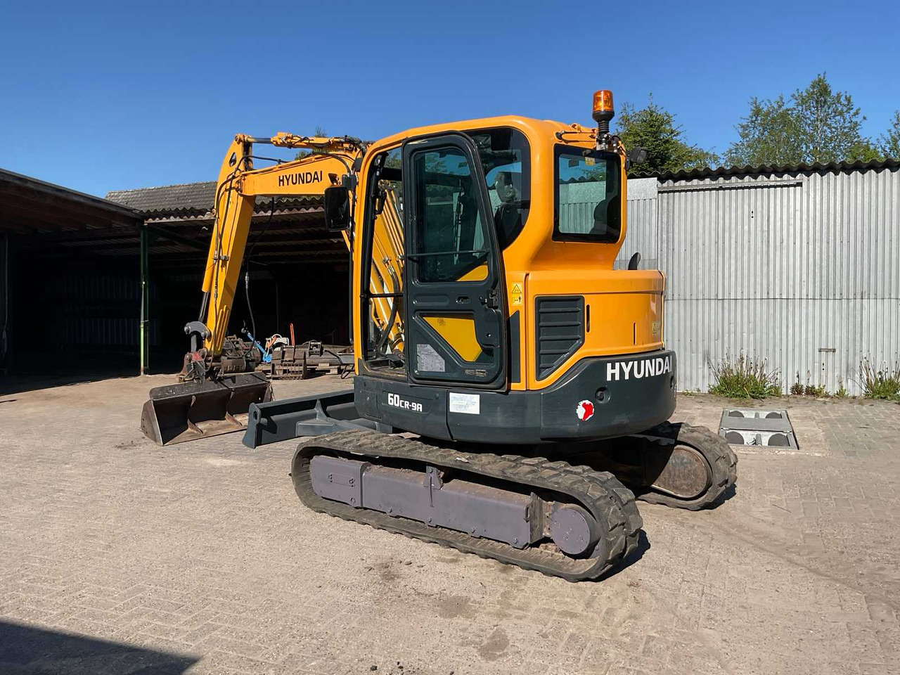 Hyundai R60CR-9A/Robex Excabator - Kettenbagger: das Bild 3 Hyundai R60CR-9A/Robex Excabator - Kettenbagger: das Bild 3