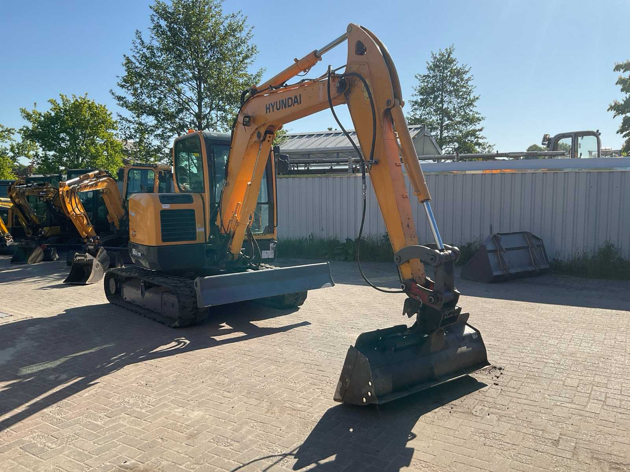 Hyundai R60CR-9A/Robex Excabator - Kettenbagger: das Bild 2 Hyundai R60CR-9A/Robex Excabator - Kettenbagger: das Bild 2