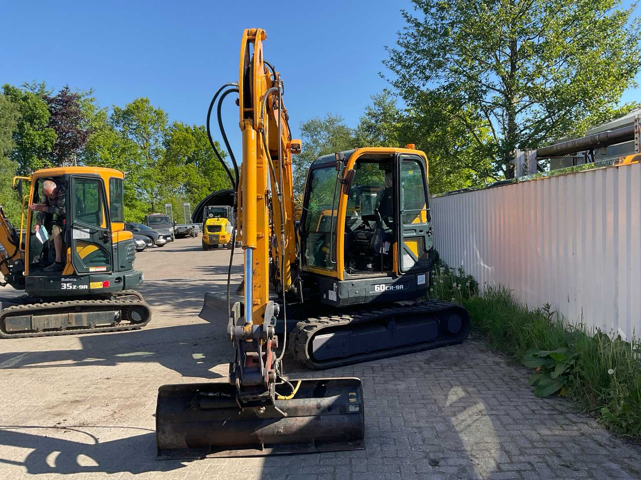 Hyundai R60CR-9A/Robex Excabator - Kettenbagger: das Bild 4 Hyundai R60CR-9A/Robex Excabator - Kettenbagger: das Bild 4