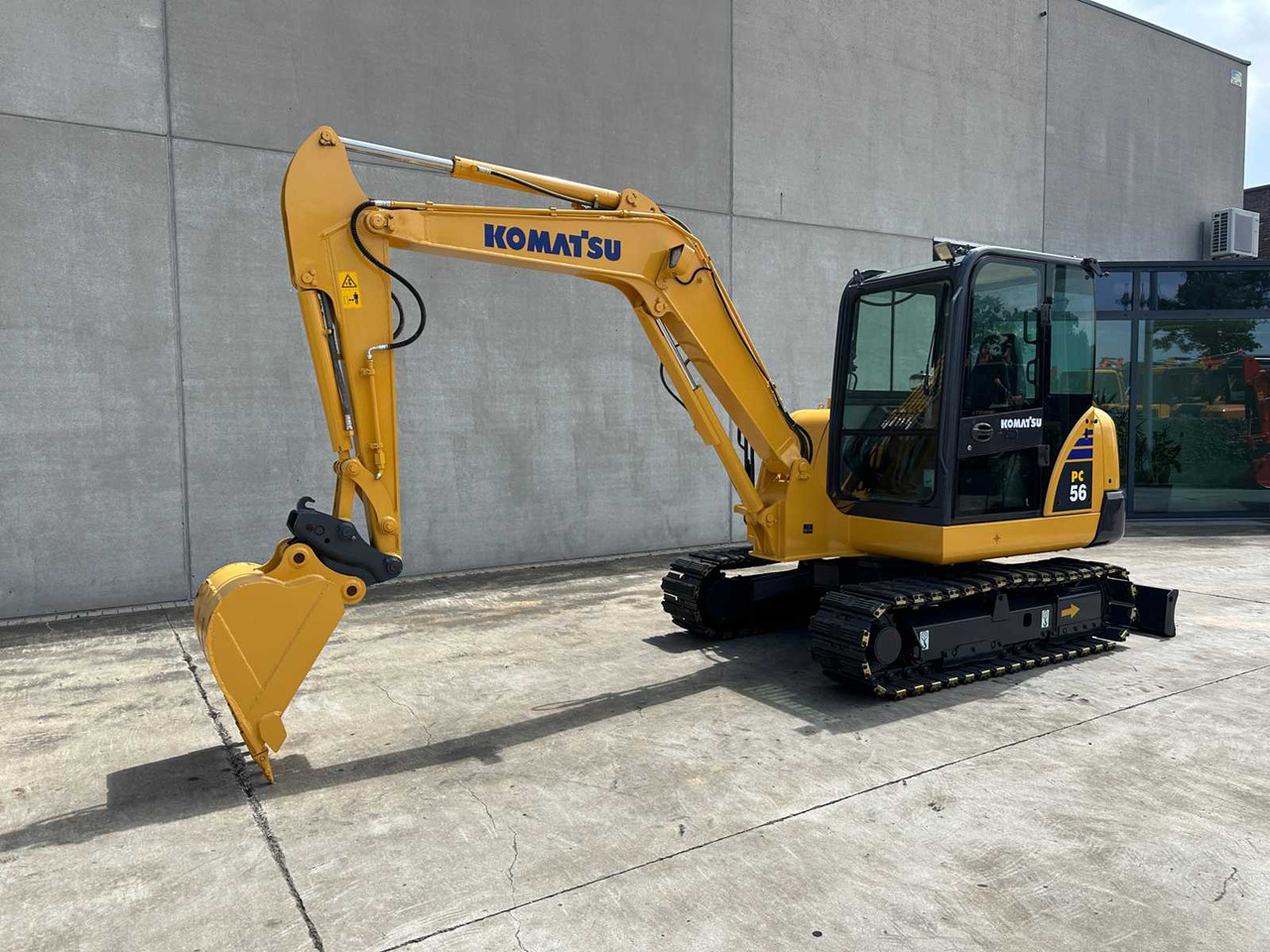 Komatsu PC56-7 - Kettenbagger: das Bild 1 Komatsu PC56-7 - Kettenbagger: das Bild 1