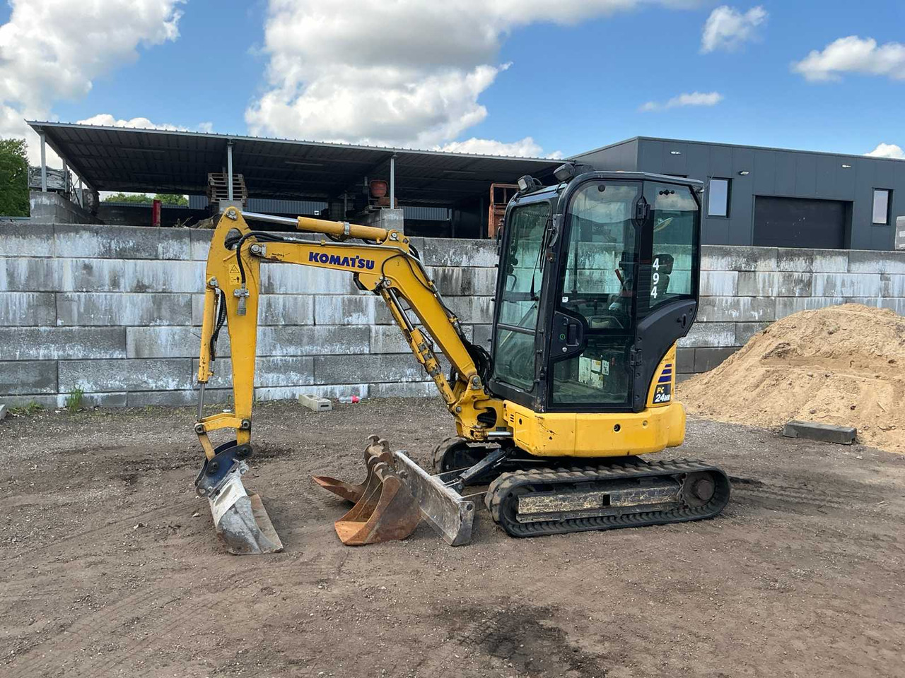 Komatsu Pc24mr - Minibagger: das Bild 1 Komatsu Pc24mr - Minibagger: das Bild 1