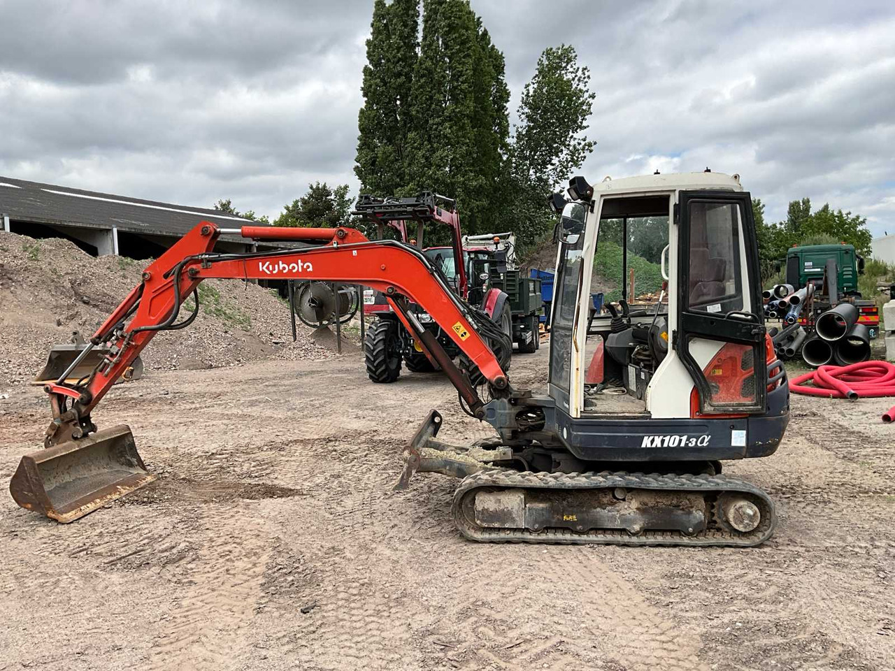 Kubota KX101-3 - Minibagger: das Bild 2 Kubota KX101-3 - Minibagger: das Bild 2