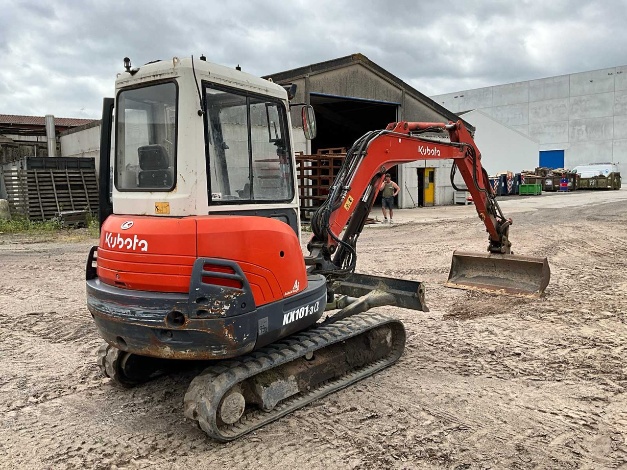 Kubota KX101-3 - Minibagger: das Bild 5 Kubota KX101-3 - Minibagger: das Bild 5