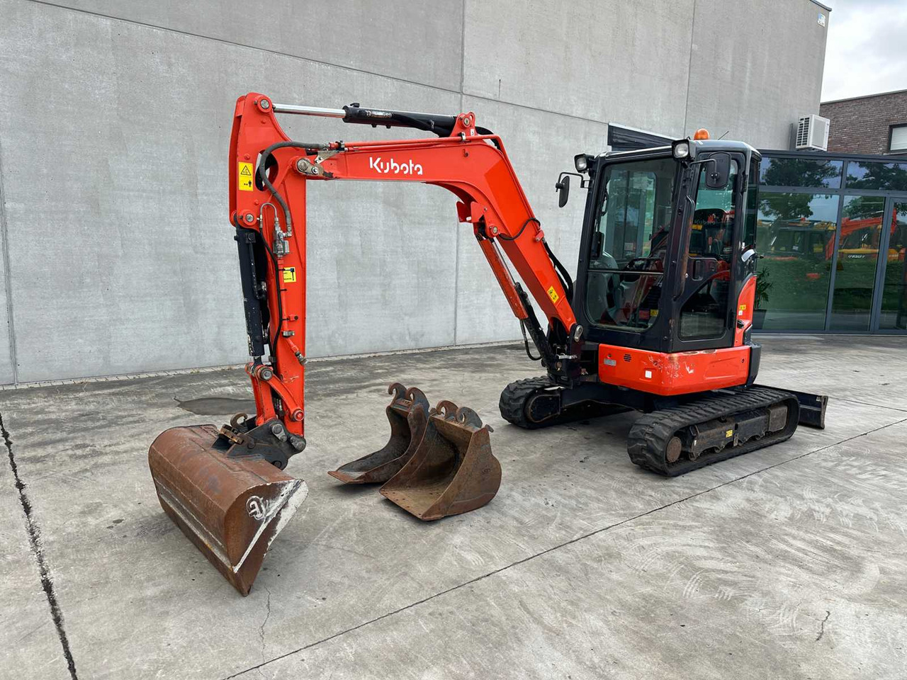 Kubota U36-4 - Minibagger: das Bild 1 Kubota U36-4 - Minibagger: das Bild 1