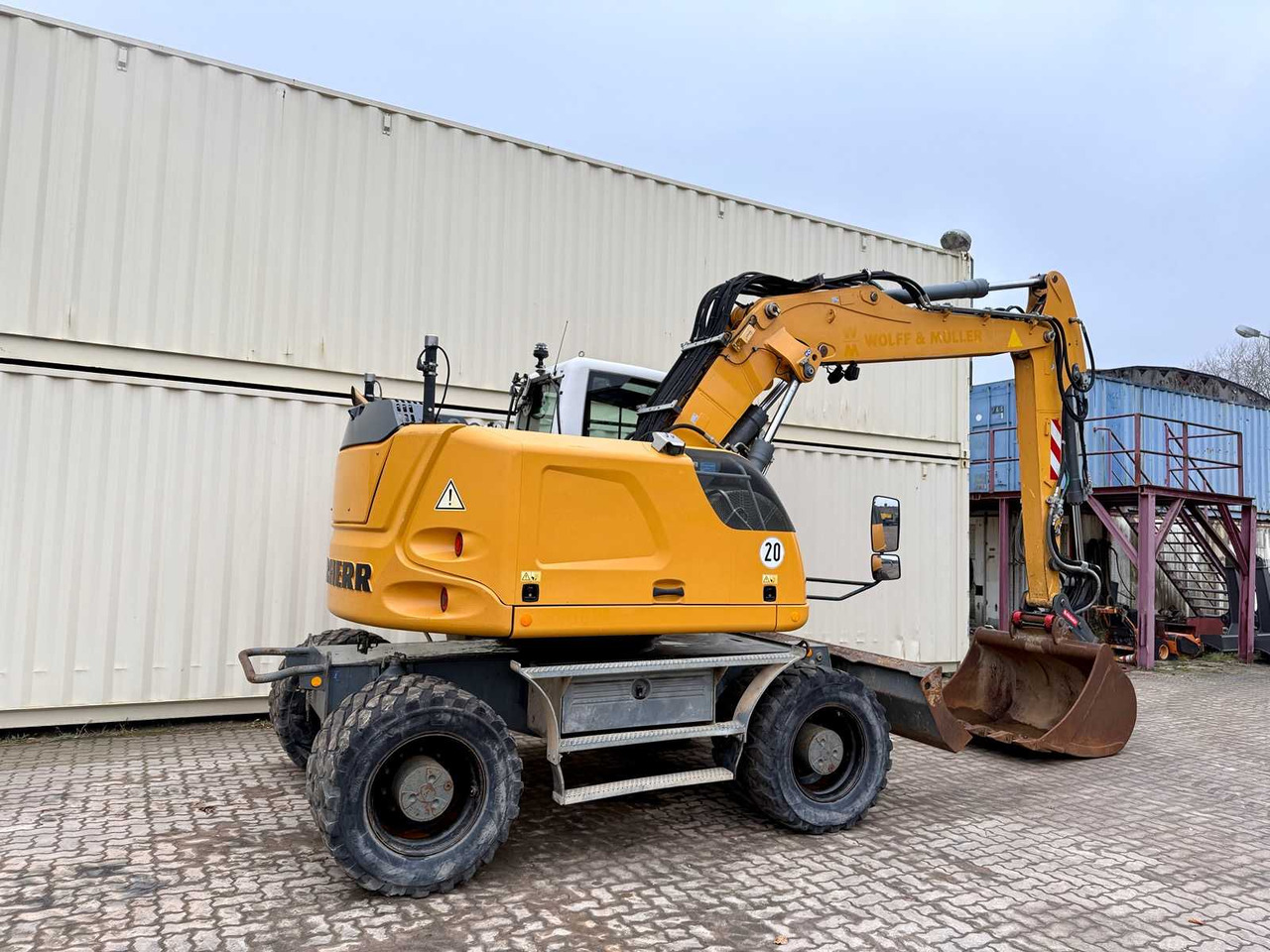 LIEBHERR - A914 COMPACT - OILQUICK - 2017 - WHEELED EXCAVATOR - Mobilbagger: das Bild 4 LIEBHERR - A914 COMPACT - OILQUICK - 2017 - WHEELED EXCAVATOR - Mobilbagger: das Bild 4