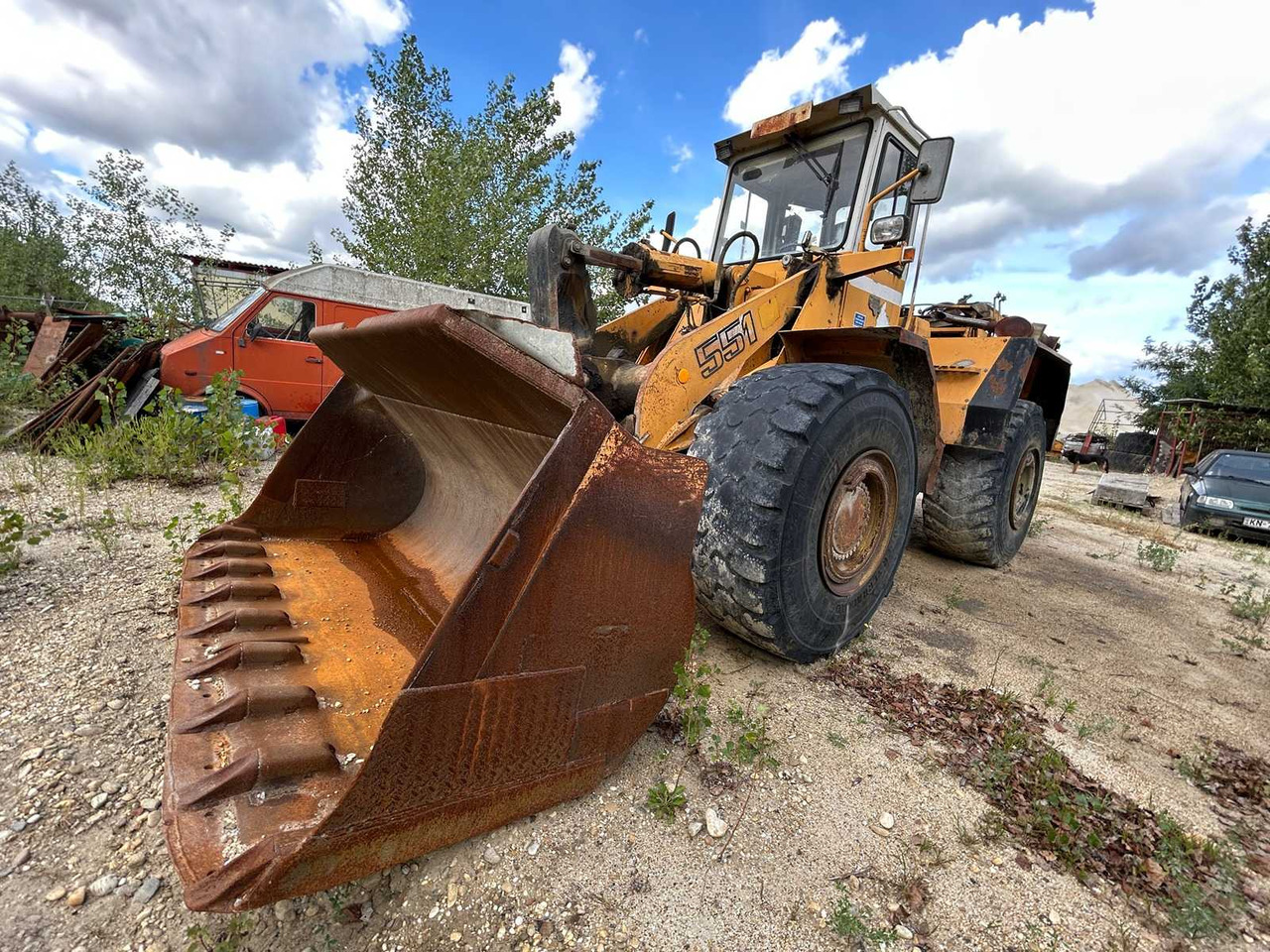 LIEBHERR L551 - Radlader: das Bild 4 LIEBHERR L551 - Radlader: das Bild 4