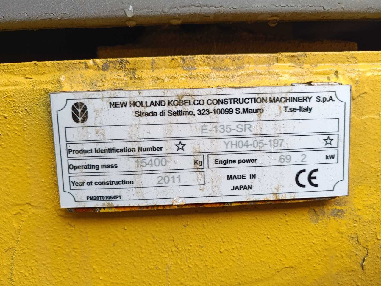 Bagger NEW HOLLAND KOBELCO - E-135-SR - TRACKED EXCAVATOR - 2011: das Bild 19