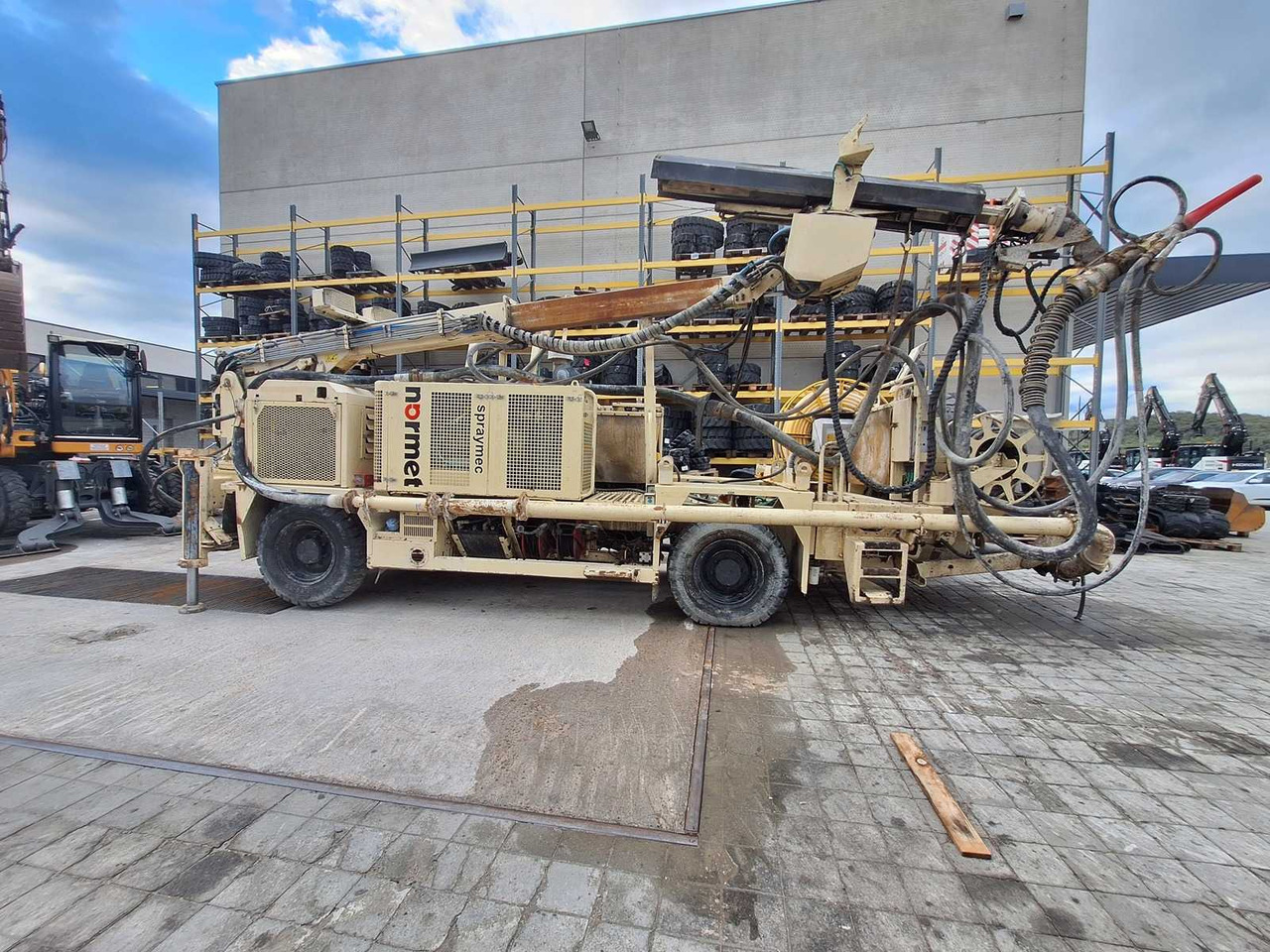 NORMET Spraymec 8100 VC - Betontechnik: das Bild 1 NORMET Spraymec 8100 VC - Betontechnik: das Bild 1
