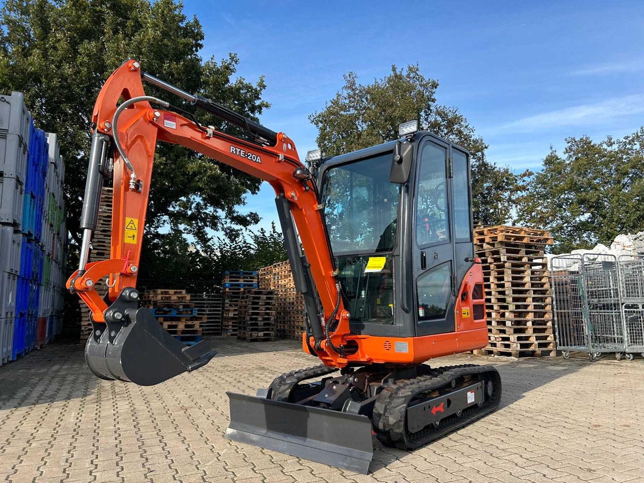 RTE - 2025 - CX20A - KUBOTA EURO 5 MINI EXCAVATOR WITH CAB - Minibagger: das Bild 1 RTE - 2025 - CX20A - KUBOTA EURO 5 MINI EXCAVATOR WITH CAB - Minibagger: das Bild 1