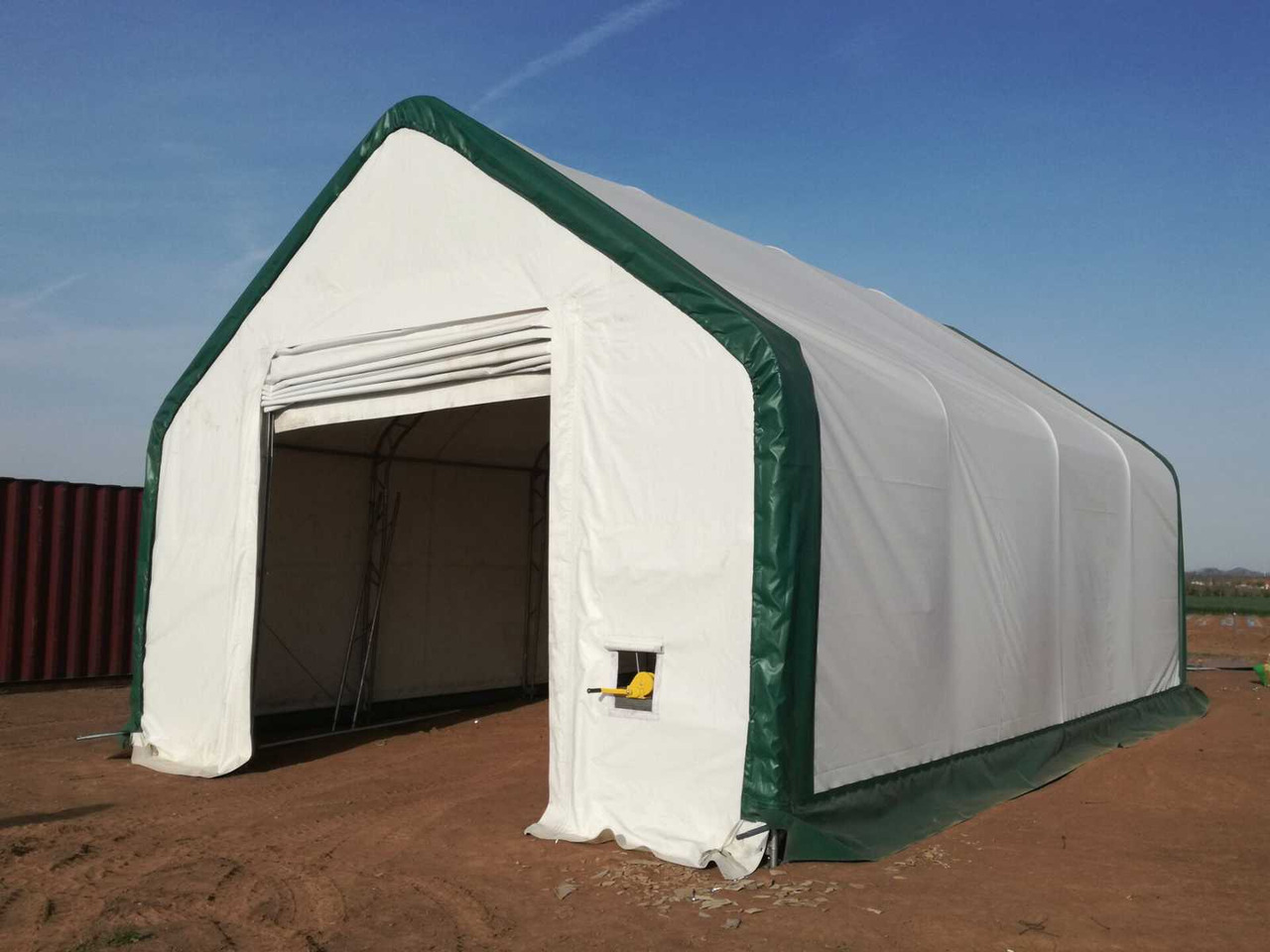 Rhino-Cross-Shelter S203216DP - 9,76x6,1x4,88 m - Lagertank: das Bild 5 Rhino-Cross-Shelter S203216DP - 9,76x6,1x4,88 m - Lagertank: das Bild 5