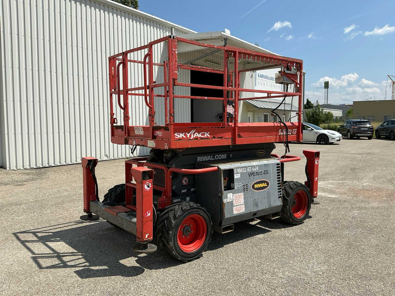 Skyjack SJ6832RT 4x4 - Arbeitsbühne: das Bild 4 Skyjack SJ6832RT 4x4 - Arbeitsbühne: das Bild 4