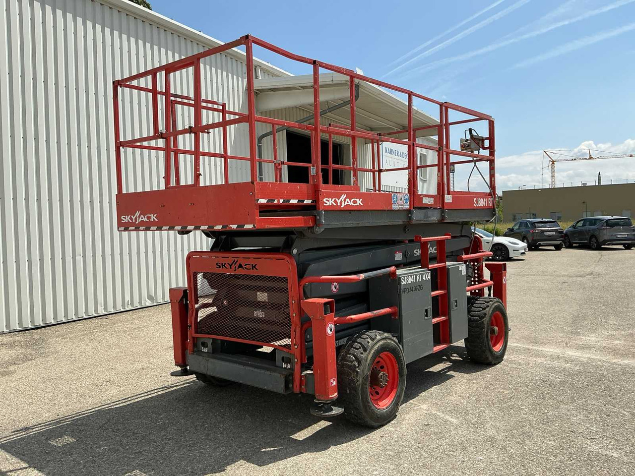 Skyjack SJ8841 RT 4x4 - Arbeitsbühne: das Bild 4 Skyjack SJ8841 RT 4x4 - Arbeitsbühne: das Bild 4