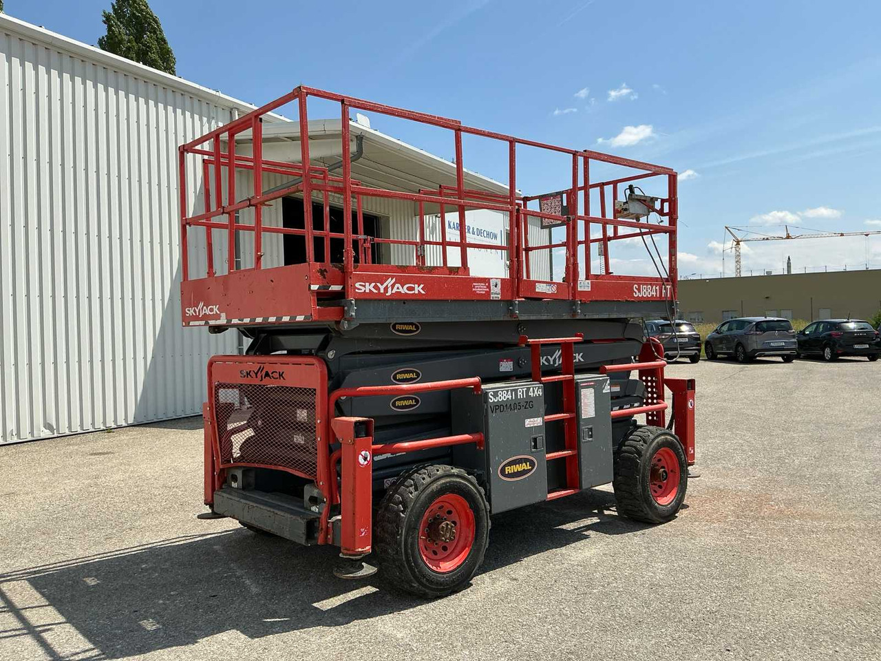 Skyjack SJ8841 RT 4x4 - Arbeitsbühne: das Bild 4 Skyjack SJ8841 RT 4x4 - Arbeitsbühne: das Bild 4
