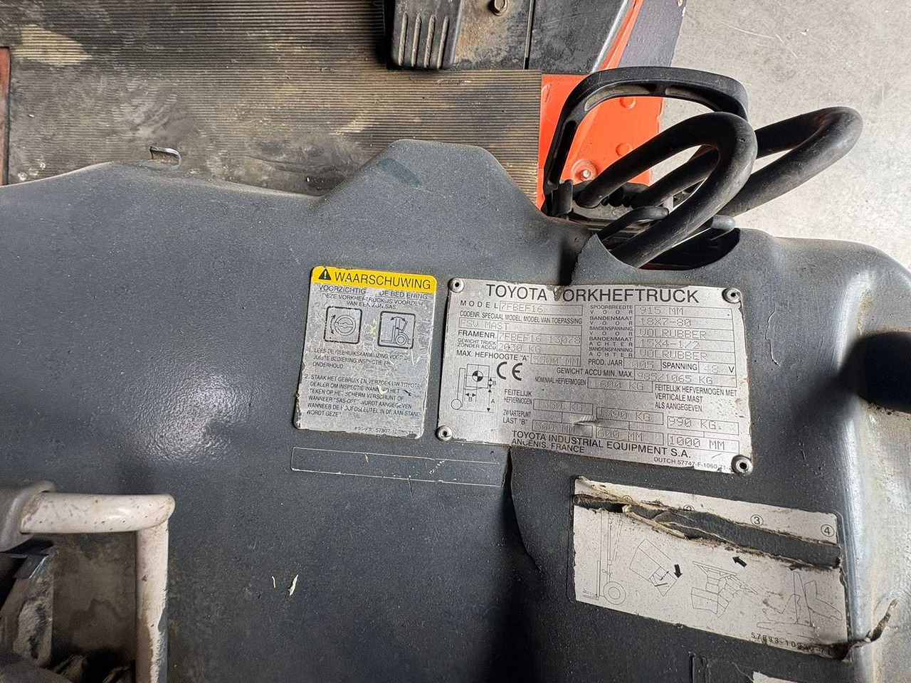 TOYOTA - 2005 - 7FBEF16 - FORKLIFT TRUCK - Gabelstapler: das Bild 5 TOYOTA - 2005 - 7FBEF16 - FORKLIFT TRUCK - Gabelstapler: das Bild 5