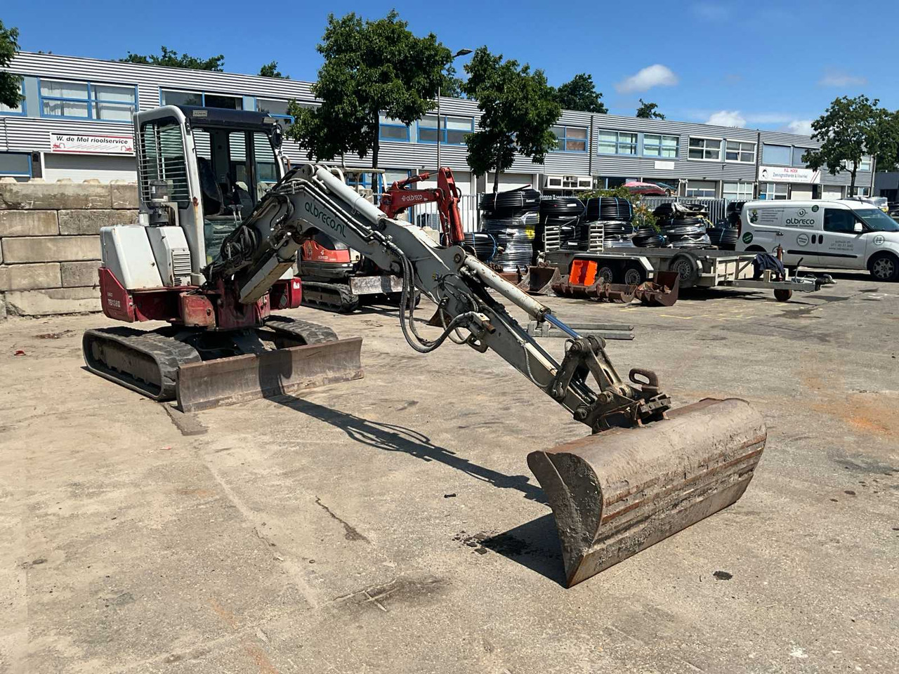 Takeuchi TB138FR - Minibagger: das Bild 2 Takeuchi TB138FR - Minibagger: das Bild 2