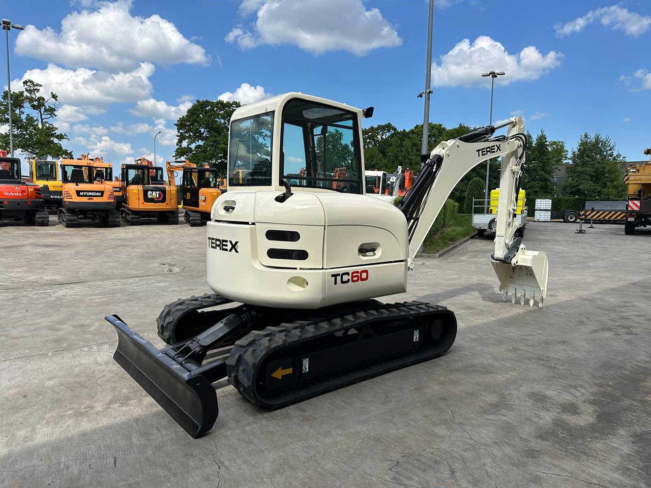 Terex TC60 - Kettenbagger: das Bild 4 Terex TC60 - Kettenbagger: das Bild 4
