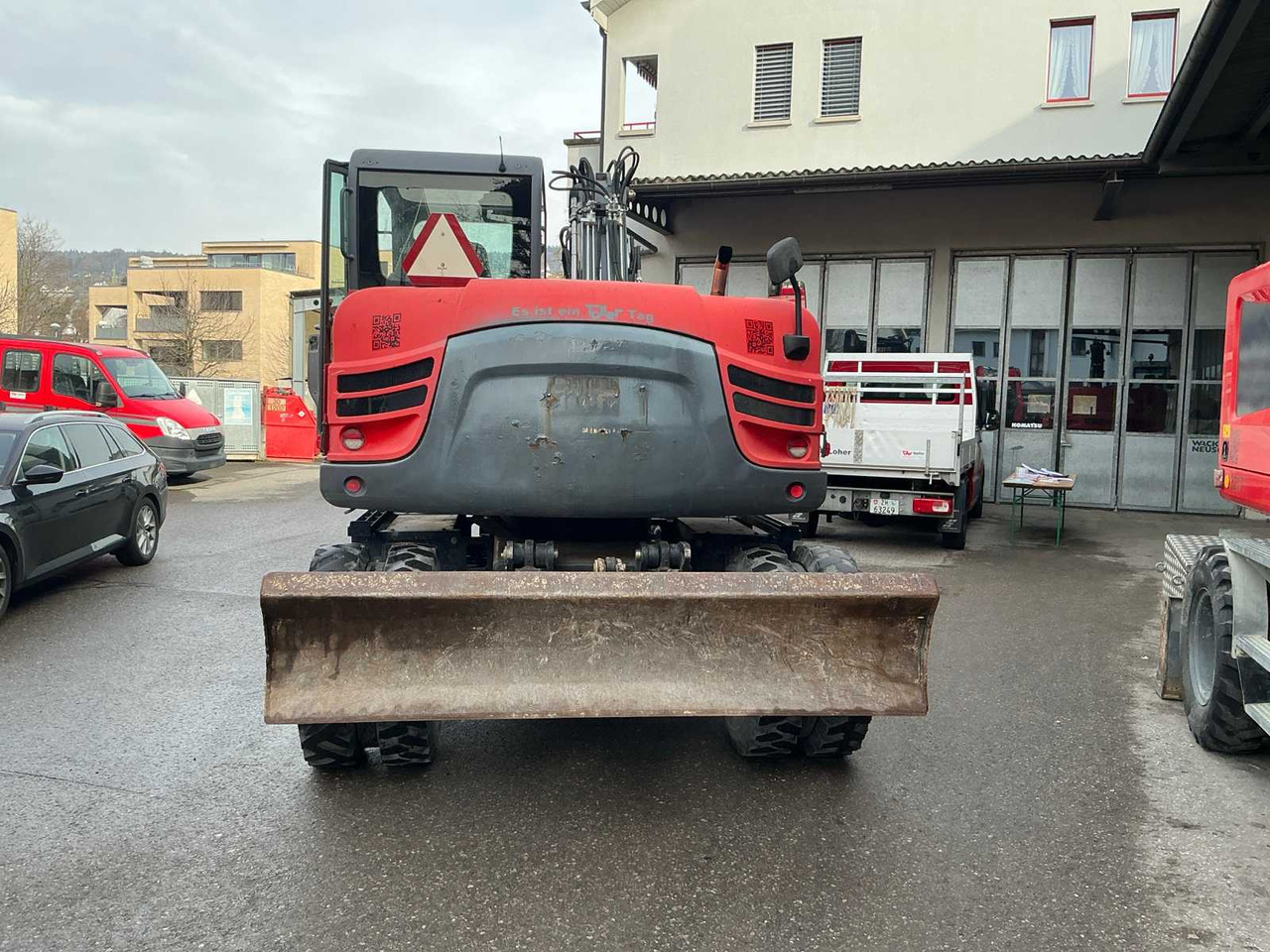 Terex TW110 - Mobilbagger: das Bild 3 Terex TW110 - Mobilbagger: das Bild 3