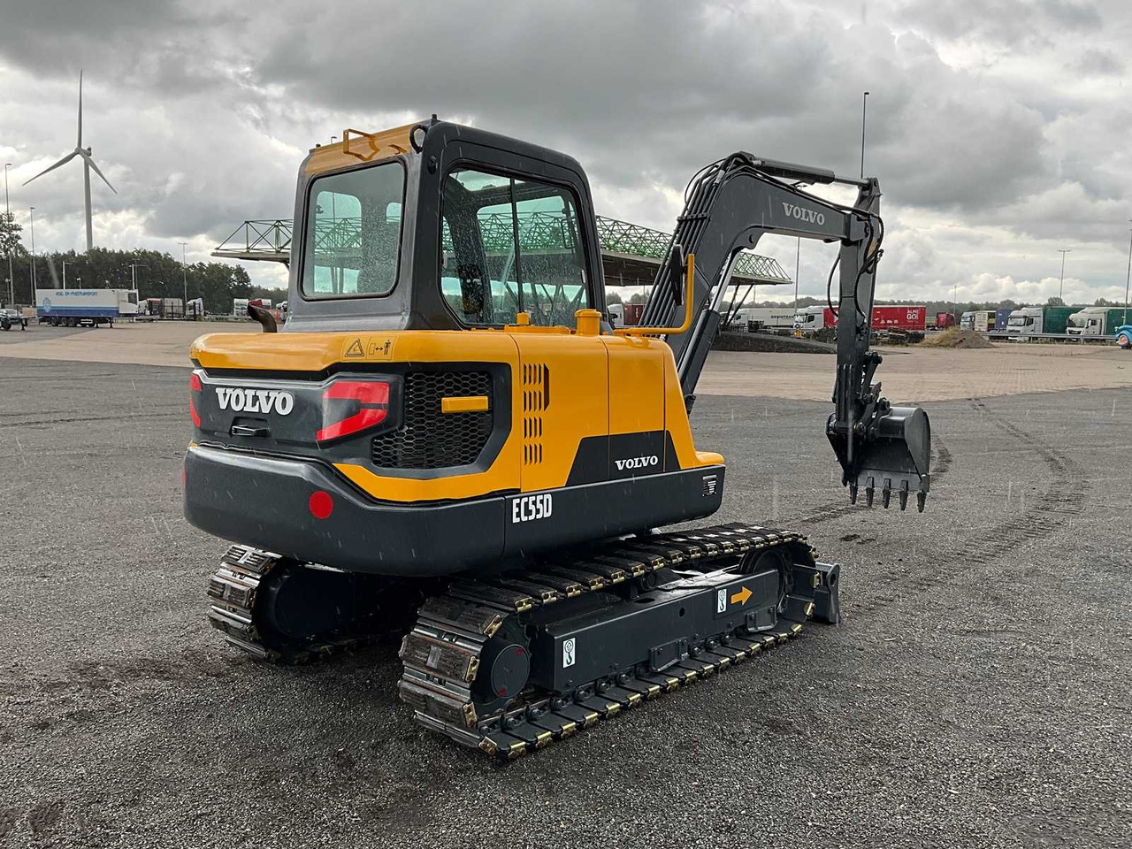 Volvo EC55D - Kettenbagger: das Bild 5 Volvo EC55D - Kettenbagger: das Bild 5