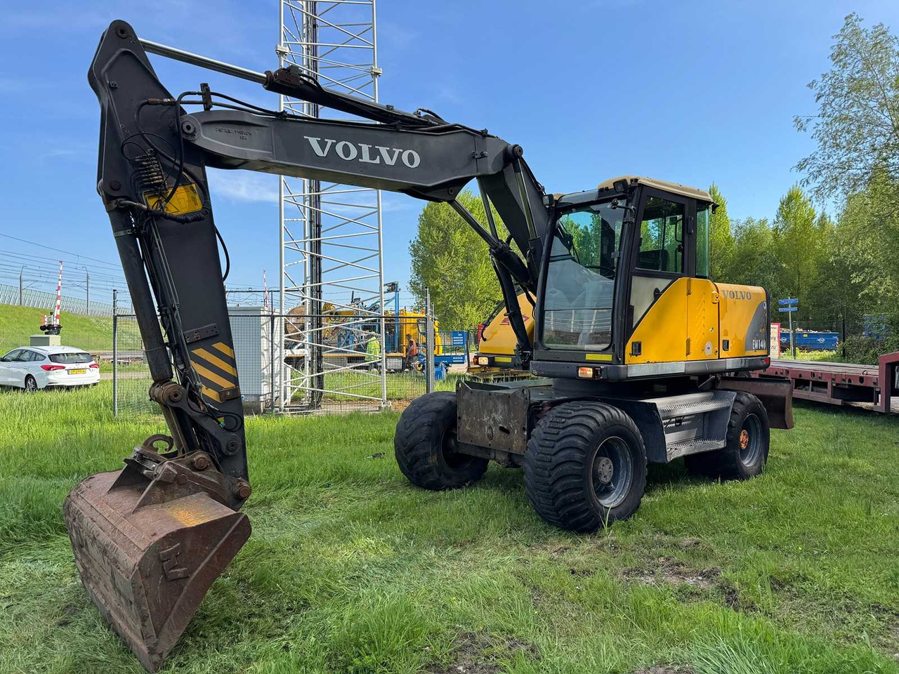 Volvo EW140 - Mobilbagger: das Bild 2 Volvo EW140 - Mobilbagger: das Bild 2