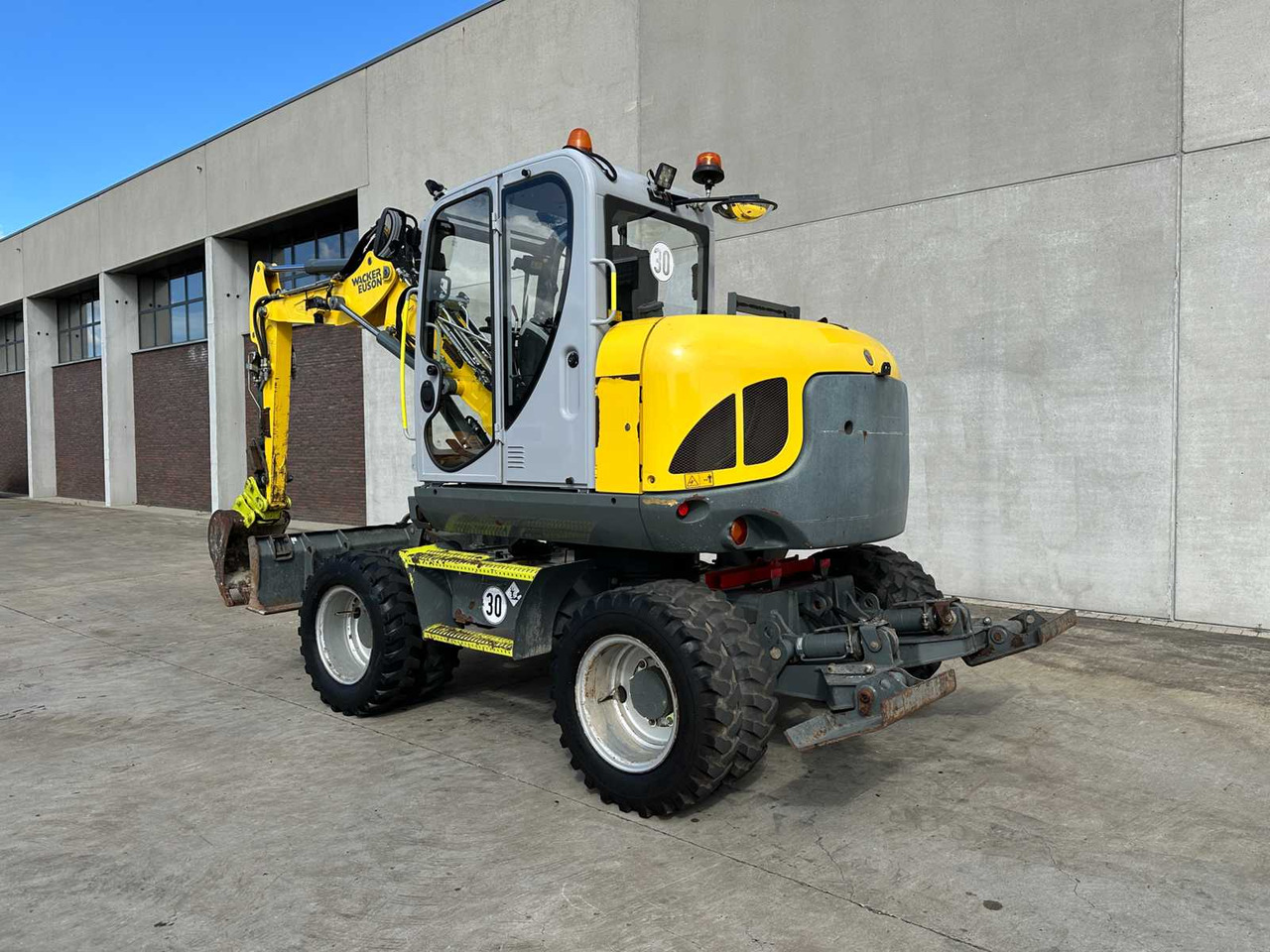 Mobilbagger WACKER NEUSON - 2019 - EW100 - WHEELED EXCAVATOR: das Bild 6 Mobilbagger WACKER NEUSON - 2019 - EW100 - WHEELED EXCAVATOR: das Bild 6