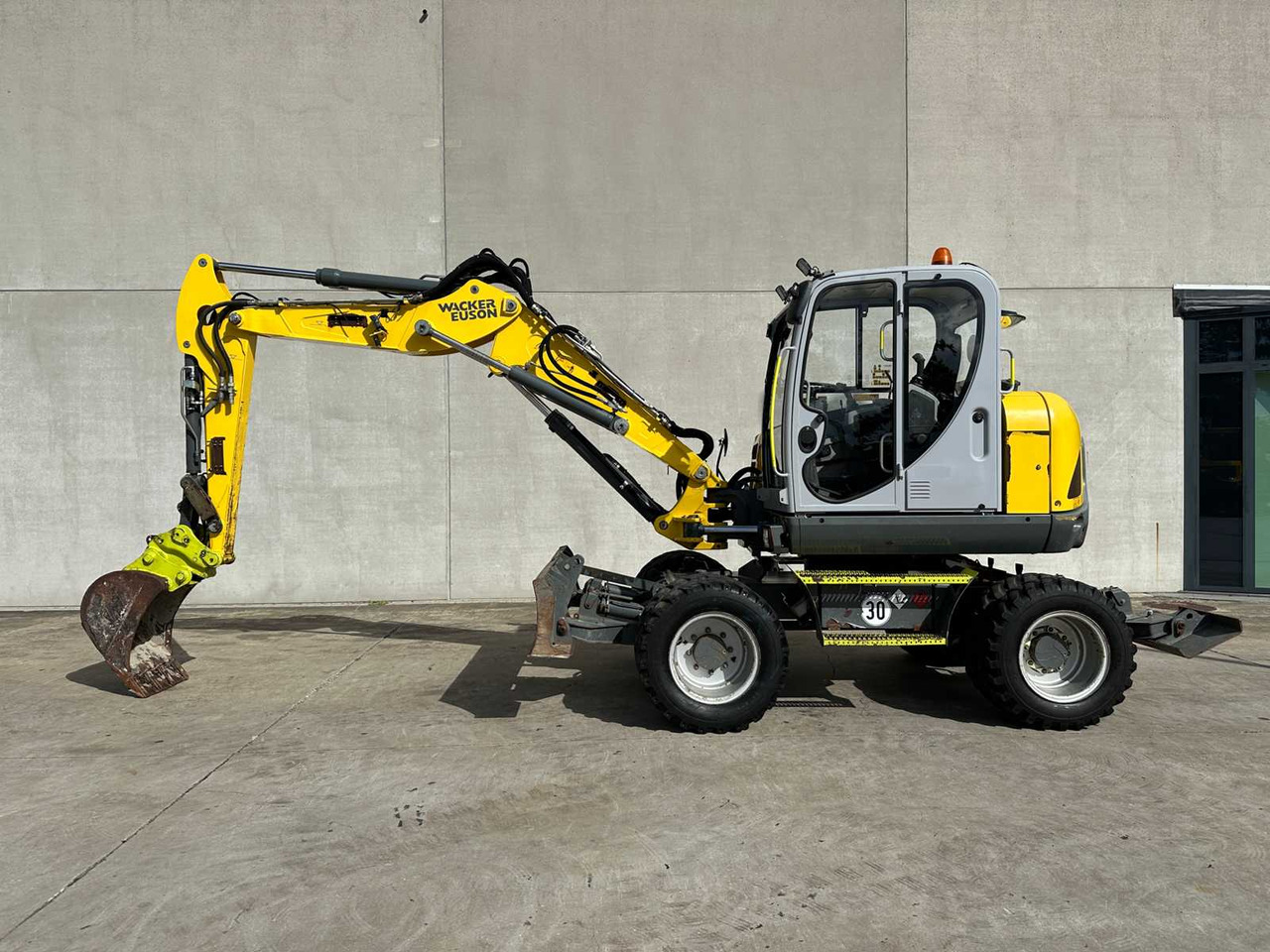 Mobilbagger WACKER NEUSON - 2019 - EW100 - WHEELED EXCAVATOR: das Bild 7 Mobilbagger WACKER NEUSON - 2019 - EW100 - WHEELED EXCAVATOR: das Bild 7