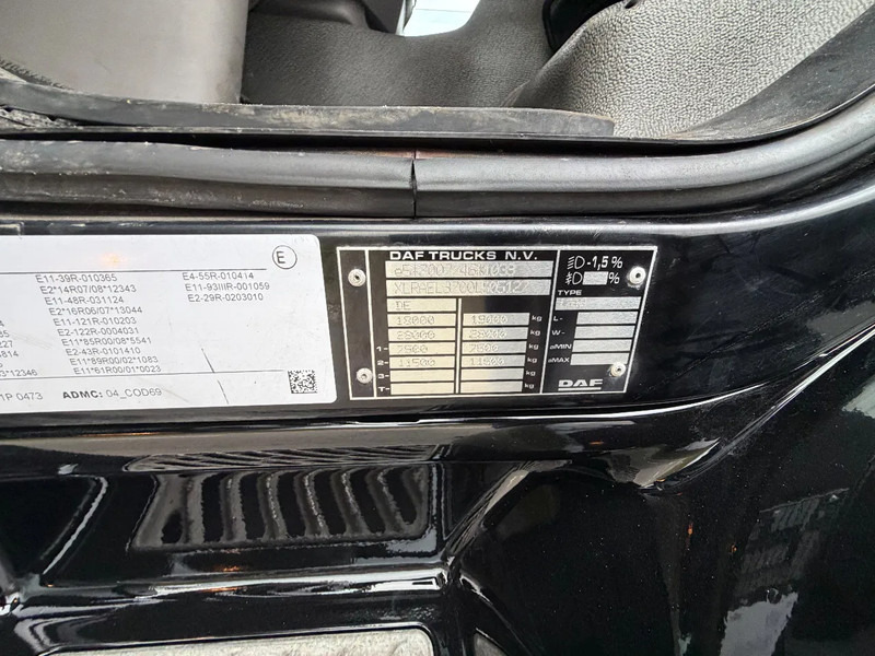 DAF CF 320 LF320.19. EURO6. 2021. 760x248x270 - Plane LKW: das Bild 5 DAF CF 320 LF320.19. EURO6. 2021. 760x248x270 - Plane LKW: das Bild 5