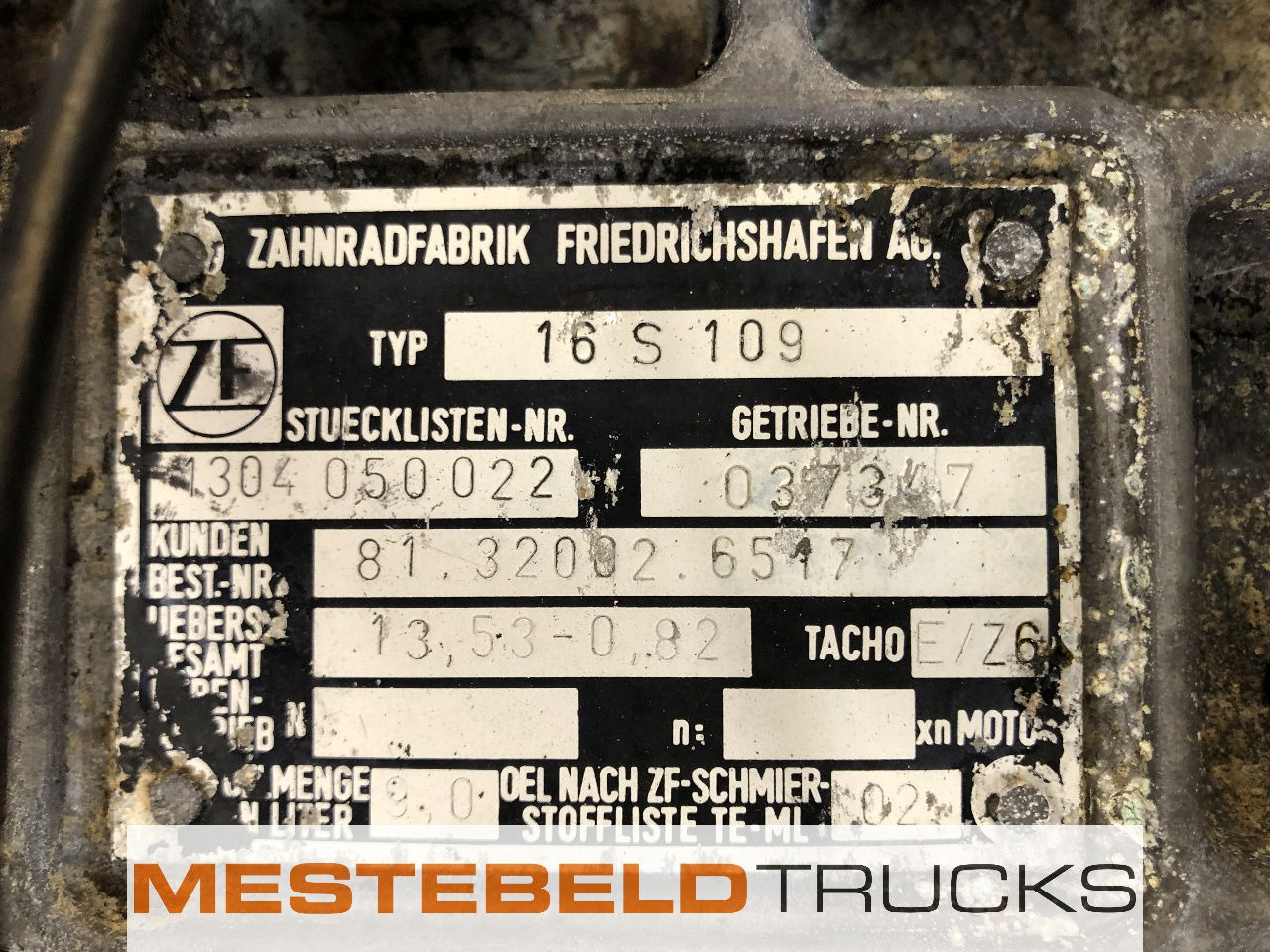 MAN Versnellingsbak 9S109 OD - Getriebe und Teile für LKW: das Bild 4 MAN Versnellingsbak 9S109 OD - Getriebe und Teile für LKW: das Bild 4