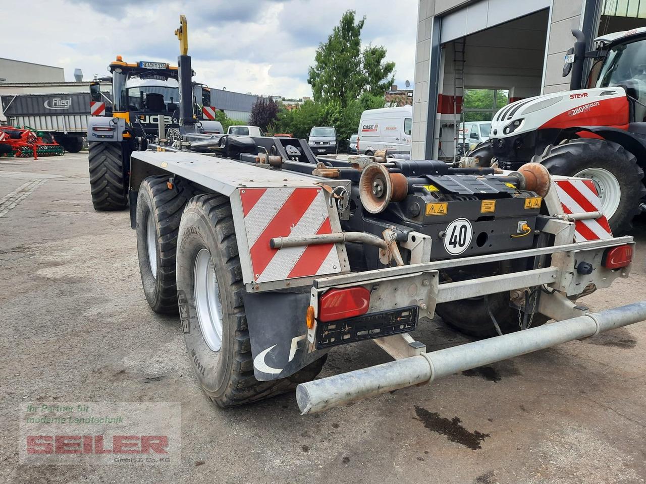 Fliegl HKL 22 Tandem - Abrollanhänger/ Absetzanhänger: das Bild 5 Fliegl HKL 22 Tandem - Abrollanhänger/ Absetzanhänger: das Bild 5