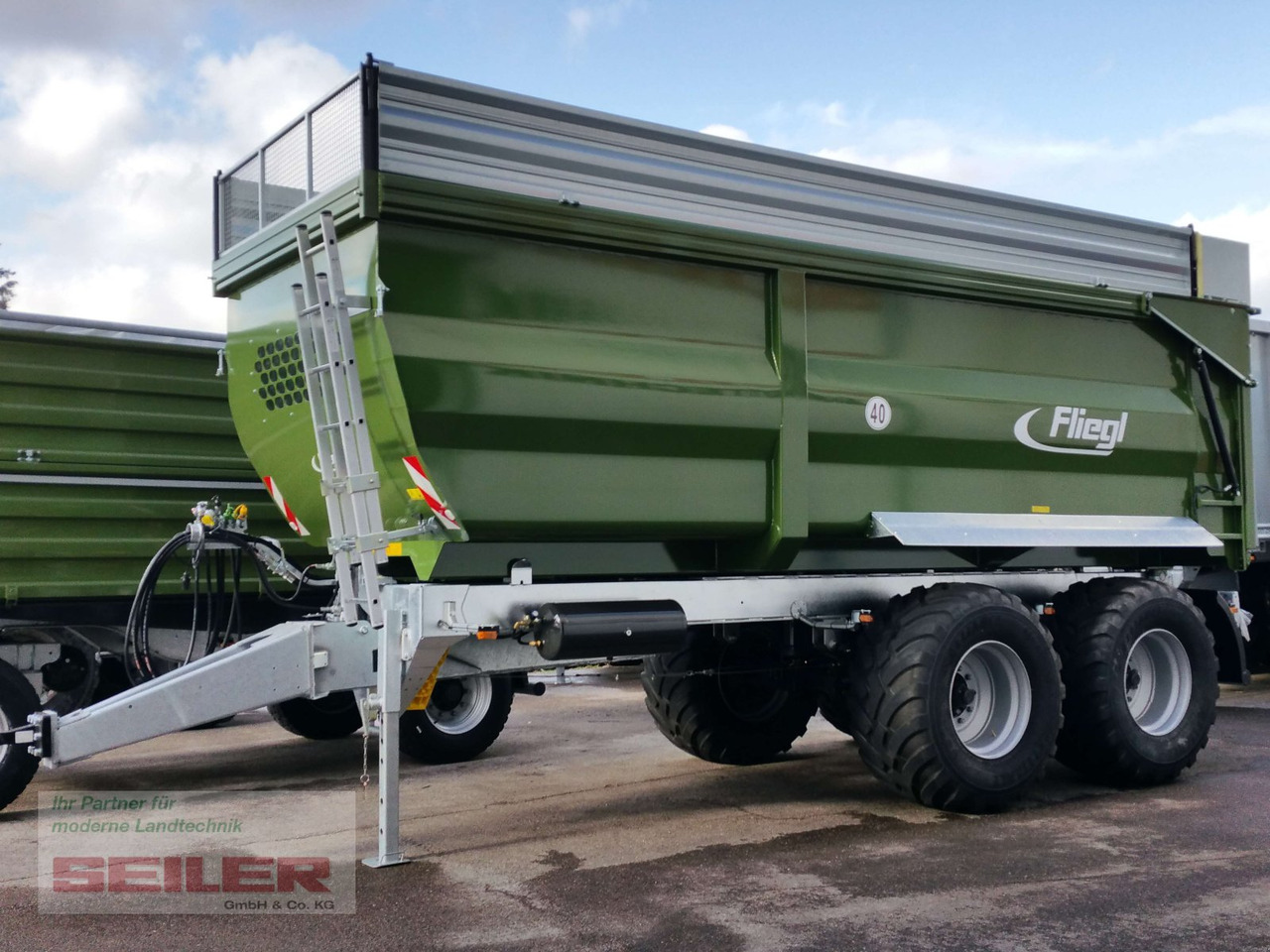 Fliegl TMK 269 FOX JUMBO 38m³ - Landwirtschaftlicher Kipper: das Bild 2 Fliegl TMK 269 FOX JUMBO 38m³ - Landwirtschaftlicher Kipper: das Bild 2