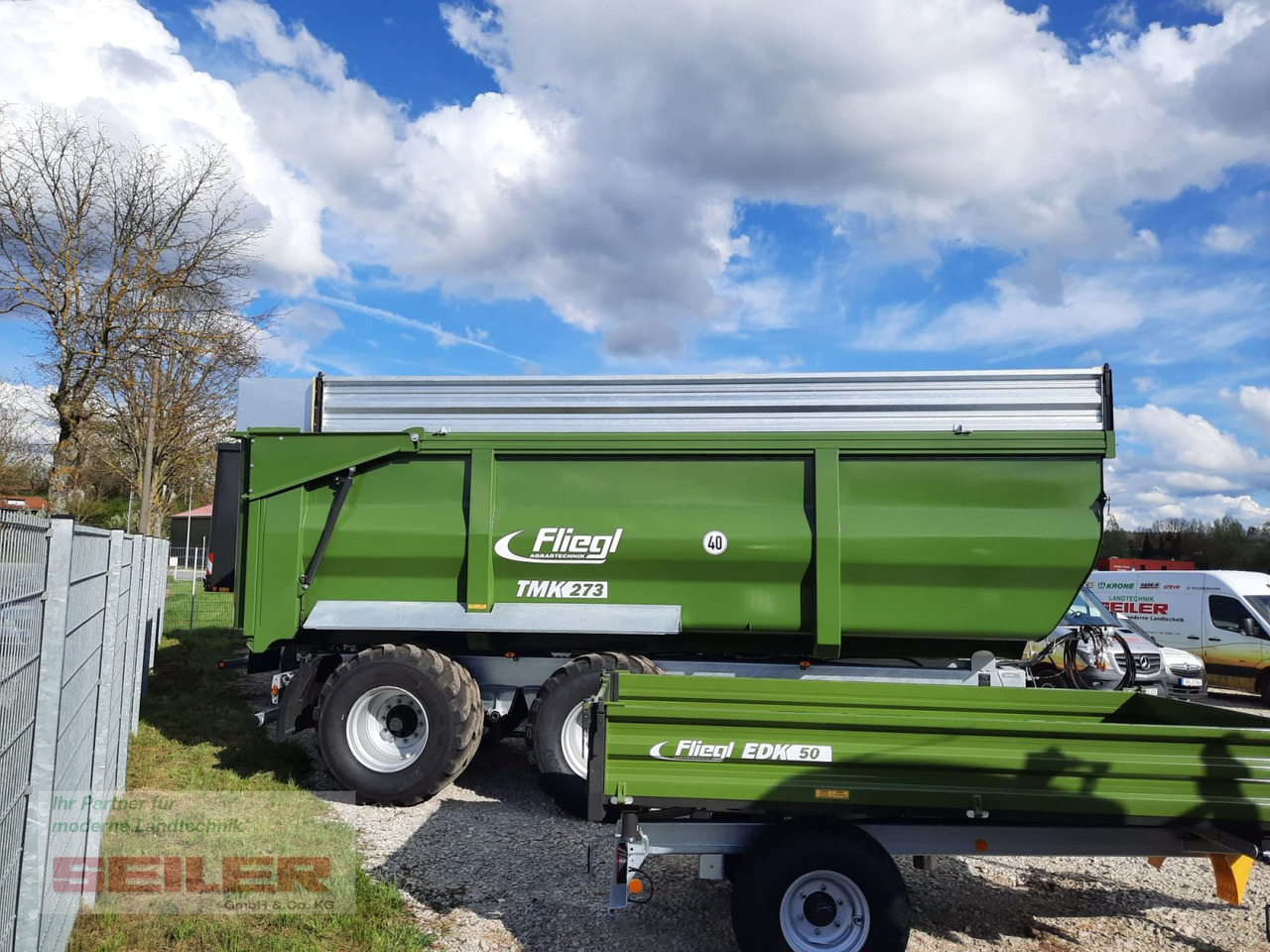Fliegl TMK 273 FOX JUMBO 40m³ - Landwirtschaftlicher Kipper: das Bild 3 Fliegl TMK 273 FOX JUMBO 40m³ - Landwirtschaftlicher Kipper: das Bild 3