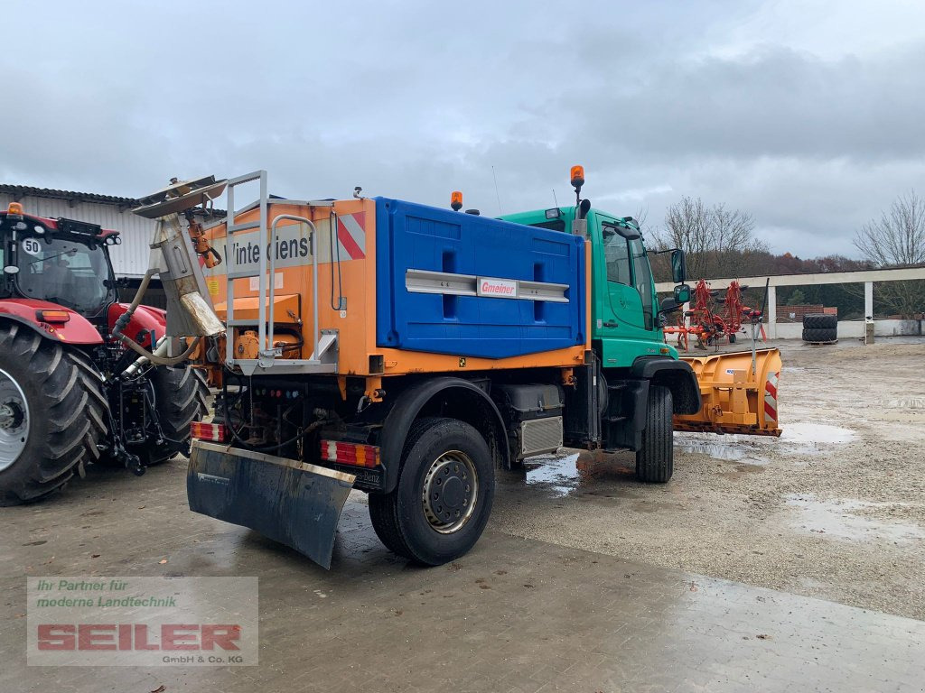 Mercedes-Benz Unimog U 500 + Salzstreuer + Schneeschild - Schneeräumfahrzeug: das Bild 4 Mercedes-Benz Unimog U 500 + Salzstreuer + Schneeschild - Schneeräumfahrzeug: das Bild 4