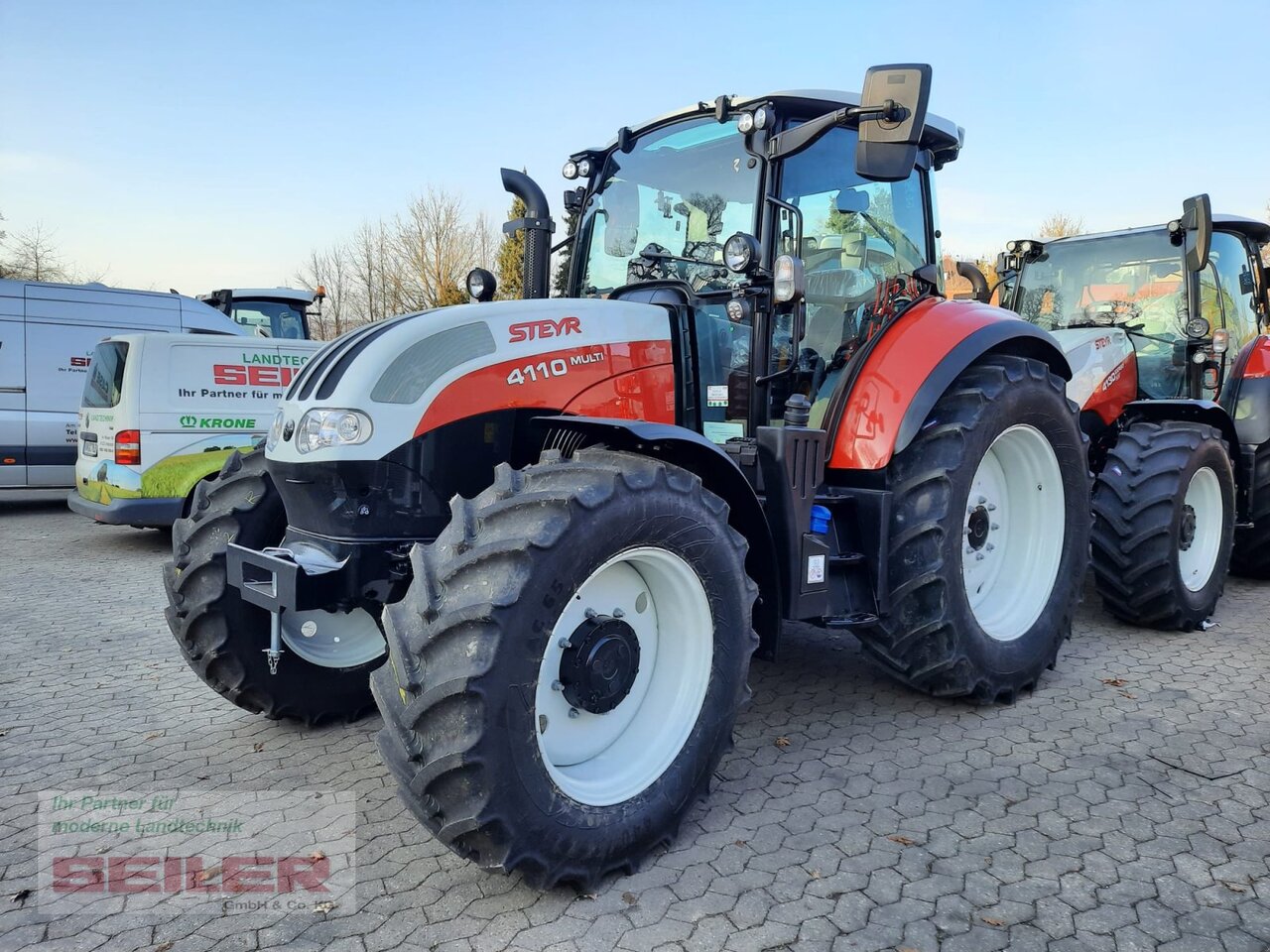 Steyr Multi 4110 - Traktor: das Bild 1 Steyr Multi 4110 - Traktor: das Bild 1