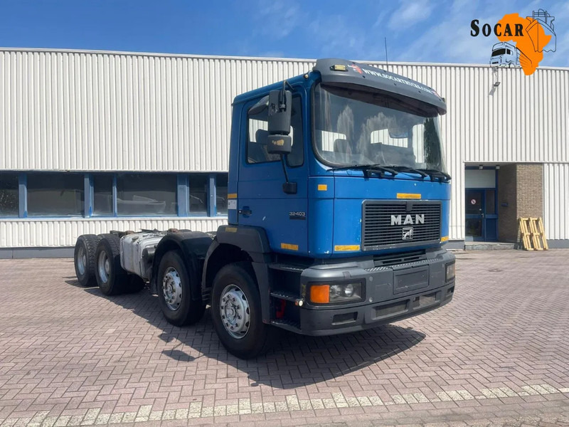 MAN 32.403 8x4 chassis Manual Full Steel - Fahrgestell LKW: das Bild 1 MAN 32.403 8x4 chassis Manual Full Steel - Fahrgestell LKW: das Bild 1