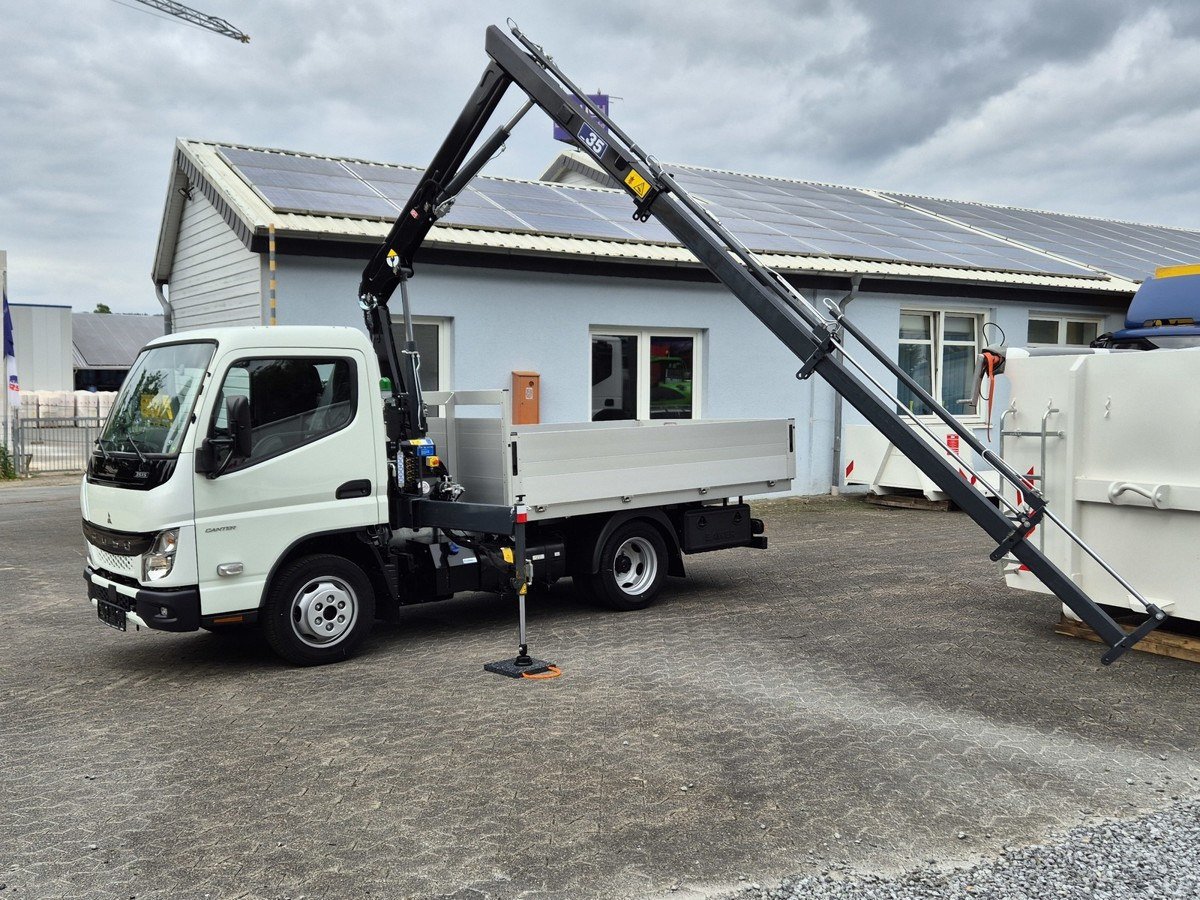 FUSO 3S15 Alu Pritsche 2.80m Ladekran - Pritsche Transporter: das Bild 1 FUSO 3S15 Alu Pritsche 2.80m Ladekran - Pritsche Transporter: das Bild 1