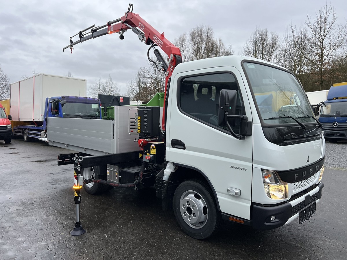 Pritsche Transporter neu kaufen FUSO 3S15 Alu Pritsche 2.80m Ladekran Funk!: das Bild 7
