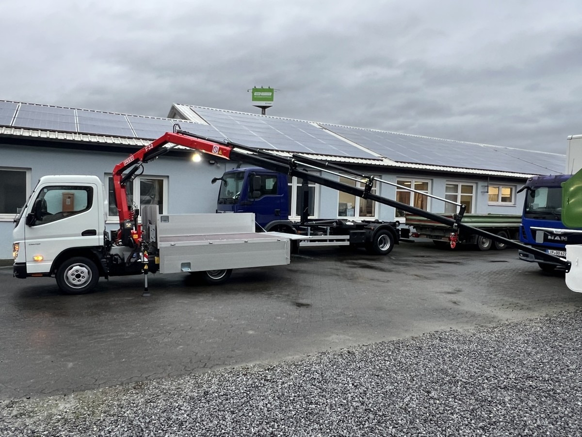 FUSO 3S15 Alu Pritsche 2.80m Ladekran Funk! - Pritsche Transporter: das Bild 5 FUSO 3S15 Alu Pritsche 2.80m Ladekran Funk! - Pritsche Transporter: das Bild 5