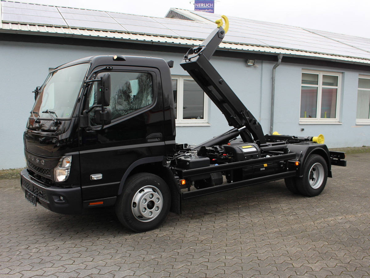 FUSO Canter FUSO 9C18 City Abrollkipper Hooklift Bla - Abrollkipper, Autokran: das Bild 2 FUSO Canter FUSO 9C18 City Abrollkipper Hooklift Bla - Abrollkipper, Autokran: das Bild 2