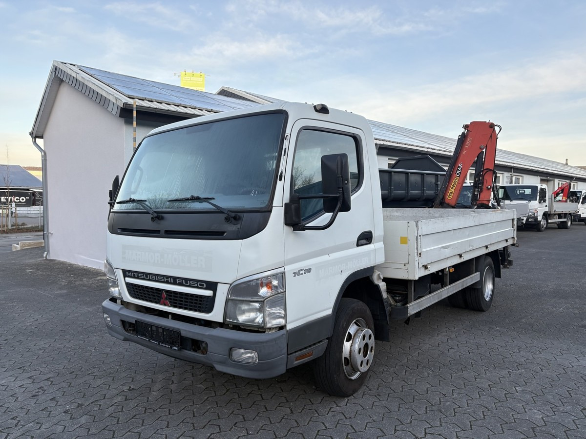 FUSO FUSO 7C18 Canter Pritsche 3.8m Kran 2x hydr. - Pritsche Transporter: das Bild 1 FUSO FUSO 7C18 Canter Pritsche 3.8m Kran 2x hydr. - Pritsche Transporter: das Bild 1