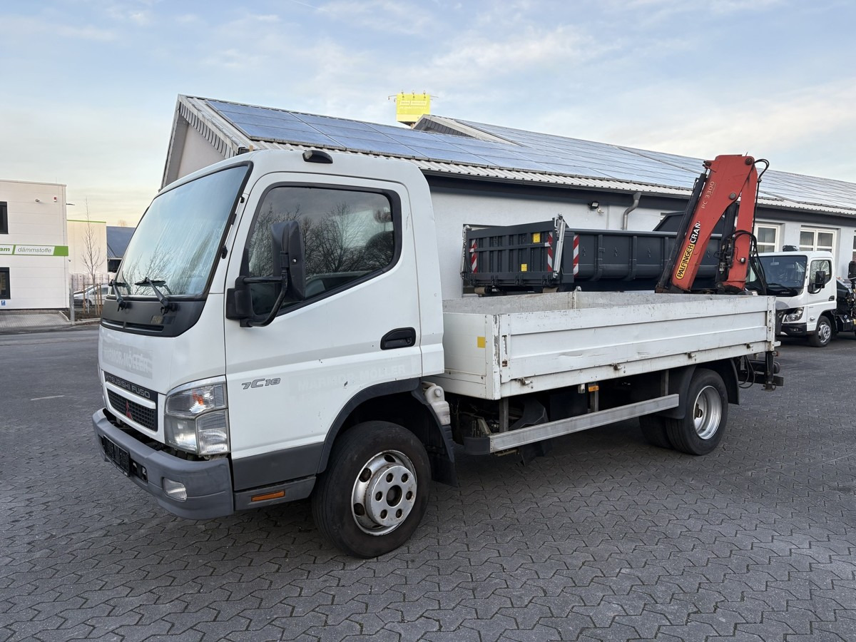 FUSO FUSO 7C18 Canter Pritsche 3.8m Kran 2x hydr. - Pritsche Transporter: das Bild 2 FUSO FUSO 7C18 Canter Pritsche 3.8m Kran 2x hydr. - Pritsche Transporter: das Bild 2
