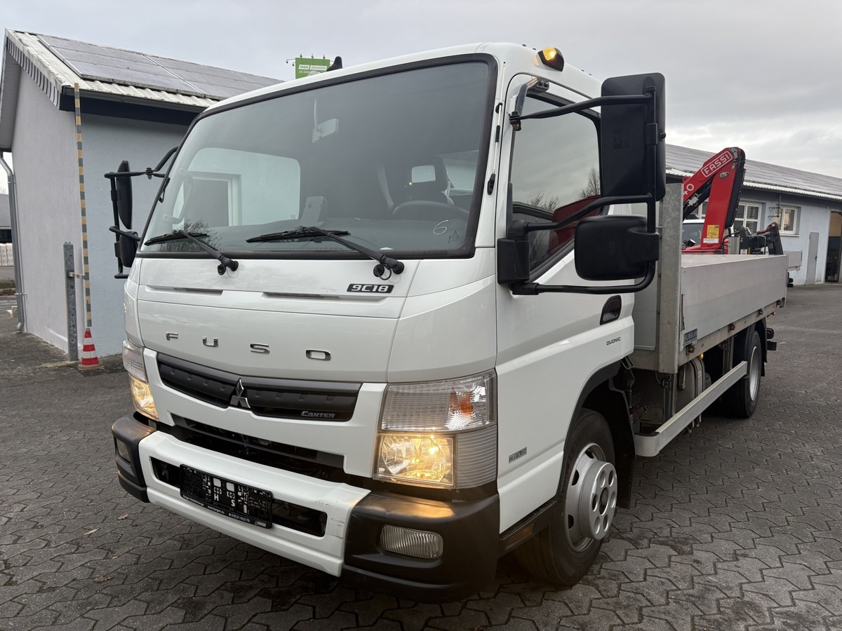 FUSO FUSO 9C18 Canter Pritsche 3.8m Kran 2x hydr. - Pritsche Transporter: das Bild 2 FUSO FUSO 9C18 Canter Pritsche 3.8m Kran 2x hydr. - Pritsche Transporter: das Bild 2