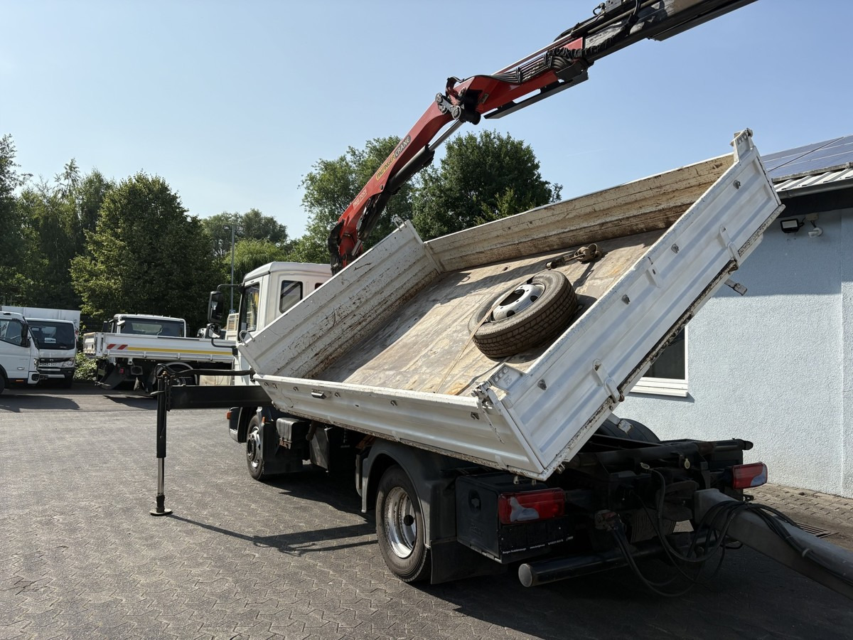 MAN TGL 8.210 Meiller Dreiseitenkipper mit Ladekran - Kipper Transporter: das Bild 3 MAN TGL 8.210 Meiller Dreiseitenkipper mit Ladekran - Kipper Transporter: das Bild 3