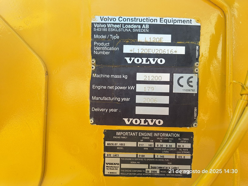 VOLVO L120E - Radlader: das Bild 5 VOLVO L120E - Radlader: das Bild 5