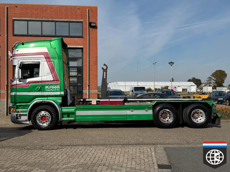 Scania R620 25 T HOOKLIFT / HOLLAND TRUCK / HOOK-CRANE HYDRAULIC - Abrollkipper: das Bild 3 Scania R620 25 T HOOKLIFT / HOLLAND TRUCK / HOOK-CRANE HYDRAULIC - Abrollkipper: das Bild 3