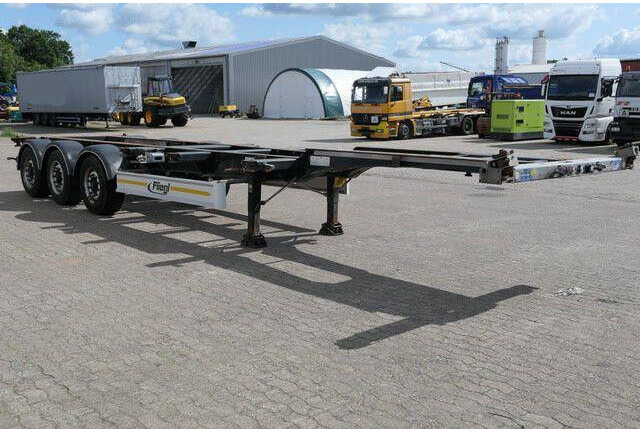 Fliegl SDS 380, 20/30/40 Fuß Container, Luft-Lift, BPW - Tieflader Auflieger: das Bild 5 Fliegl SDS 380, 20/30/40 Fuß Container, Luft-Lift, BPW - Tieflader Auflieger: das Bild 5